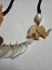 Handcrafted Wood, Shell, and Bead Necklaces with Animal Motifs - 2