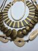 Statement Necklaces With Shell, Brass, and Antler - 2