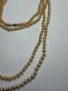 Strand Pearl Necklaces with Filigree Clasps