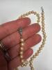 Strand Pearl Necklaces with Filigree Clasps - 5