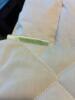Bedframe, Mattress Foundation and Assorted Bedding Lot - 6