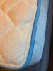 Bedframe, Mattress Foundation and Assorted Bedding Lot - 10