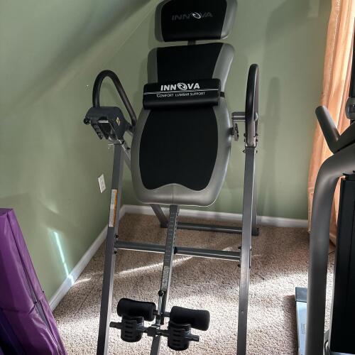 Innova Inversion Table with Adjustable Lumbar Support