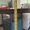 Mosaic Glass and Metal Console Table with Scroll Details - 7