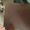 Dark Wood Two-Drawer Nightstand - 2