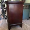Dark Wood Two-Drawer Nightstand - 6