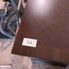 Dark Wood Two-Drawer Nightstand - 13