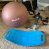 Exercise Ball, Mini Pedal Exerciser, & Simply Fit Board