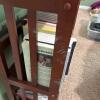 Mission-Style Wood Bookcase with Books - 9