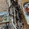 Jewelry Box with Mixed Costume Jewelry Assortment - 3