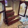 Jewelry Box with Mixed Costume Jewelry Assortment - 6