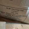 Slim Yuletide Pine 7.5 Foot Artificial Christmas Tree - 3