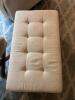Beige Upholstered Storage Ottoman in Contemporary Style - 3