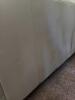 Contemporary White Leather Sofa With Wooden Legs - 8