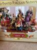 Grandeur Noel Hand-Painted Porcelain Nativity Set Collector's Edition - 4