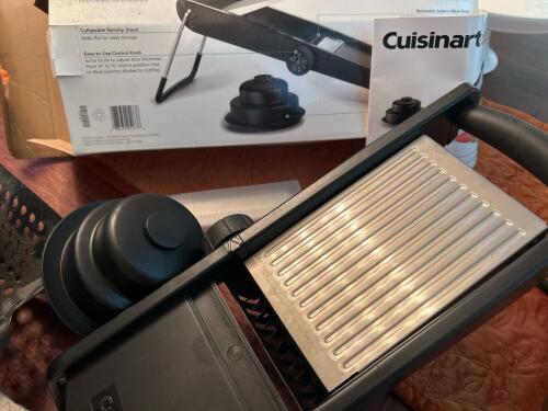 Cuisinart Mandoline Slicer with Stainless Steel Blades