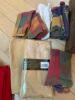 Assorted Cloth Napkins In Wooden Storage Crates - 2