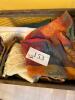 Assorted Cloth Napkins In Wooden Storage Crates - 8