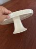 Porcelanas Costa Verde White Porcelain Pedestal Cake Stand - 3