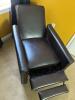 Brown Faux Leather Recliner Armchair in Contemporary Style, #2 of 2 - 2