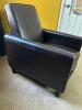 Brown Faux Leather Recliner Armchair in Contemporary Style, #2 of 2 - 3