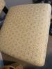 Modern Armless Accent Chair With Geometric Upholstery - 3