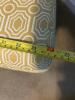Modern Armless Accent Chair With Geometric Upholstery - 5