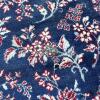 Persian-Style Navy Floral Area Rug with Fringe &ndash; Approx. 64&rdquo; x 88&rdquo; - 3