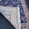 Persian-Style Navy Floral Area Rug with Fringe &ndash; Approx. 64&rdquo; x 88&rdquo; - 7