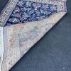 Persian-Style Navy Floral Area Rug with Fringe &ndash; Approx. 64&rdquo; x 88&rdquo; - 8