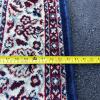 Persian-Style Navy Floral Area Rug with Fringe &ndash; Approx. 64&rdquo; x 88&rdquo; - 9