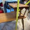 Pair of Two-Tier Wood Step End Tables - 8