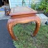 Asian Style Wood Side Table - 2