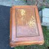 Asian Style Wood Side Table - 3