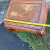 Asian Style Wood Side Table - 6