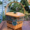 Longaberger 1997 Christmas Collection Snowflake Basket