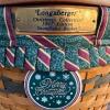 Longaberger 1997 Christmas Collection Snowflake Basket - 2