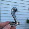 Pair of Automotive Hood Ornaments - Mercedes-Benz and Ford Cobra-Style - 5