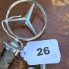 Pair of Automotive Hood Ornaments - Mercedes-Benz and Ford Cobra-Style - 8