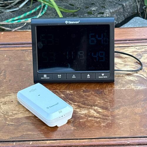 Geevon Wireless Weather Station with Sensor
