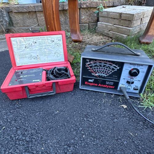 Sears Engine Analyzer and KD Tools Portable Ignition System