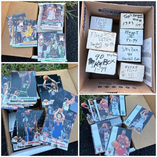 1980s and 1990s Basketball Card Collection &ndash; Topps, Fleer, SkyBox and Hoops