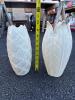 Lenox Porcelain Vases Leaf and Feather Motif - 2