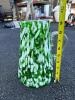 Green and White Art Glass Pitcher - 2