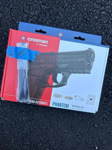 Crosman Phantom BB Pistol Kit Semi-Automatic Air Powered