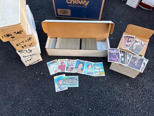 Vintage Topps Baseball Cards Assortment, 1950s&ndash;1982