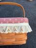 Longaberger Handwoven Basket With Liner - 2