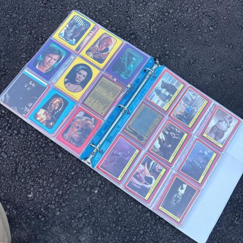 Vintage Star Wars 1983 Trading Cards Collection