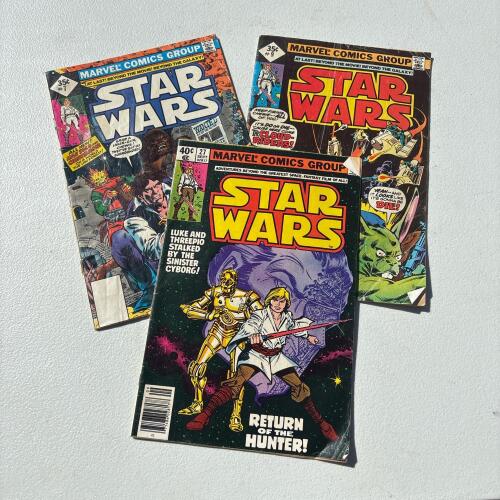 Vintage Star Wars Marvel Comic Books
