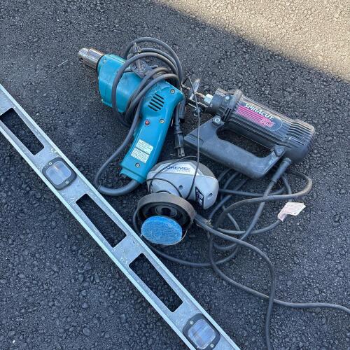 Power Tools: Makita Drill, Rotozip Spiral Saw, Dremel Versa